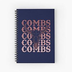 Combs Crazy Bullhead Spiral Notebook