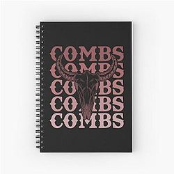 Combs Crazy Bullhead Spiral Notebook