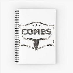  Combs Bullhead Sweater, Country Spiral Notebook