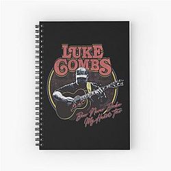  luke combs Spiral Notebook