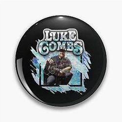Luke Combs art Pin