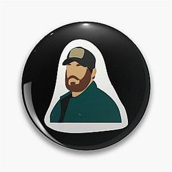 Luke Combs Portrait Pin
