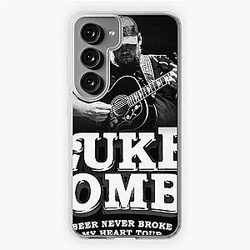 Luke Combs tour kegelapan Samsung Galaxy Soft Case