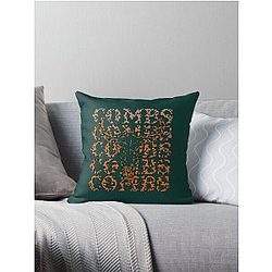 Combs Crazy Bullhead Throw Pillow