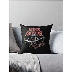 luke gombs Throw Pillow