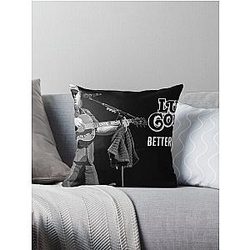 Luke Combs Throw Pillow