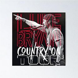 luke country tour 2023 Poster