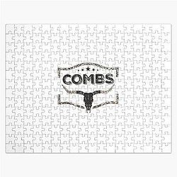 Combs Bullskull Frame Jigsaw Puzzle