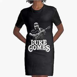 anjai wars most LUKE, anti LUKE, dnce LUKE Graphic T-Shirt Dress