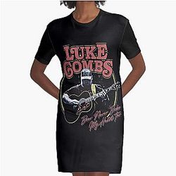 luke gombs Graphic T-Shirt Dress