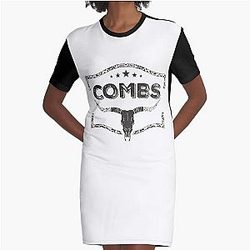  Combs Bullhead Sweater, Country Graphic T-Shirt Dress