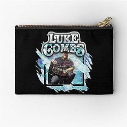 Luke Combs art Zipper Pouch