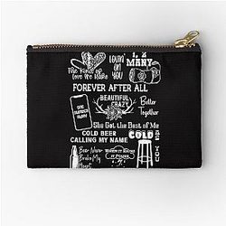 Luke Combs Country Music Shirt Zipper Pouch