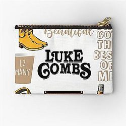 Luke Combs Vintage Texas Music Rodeo Zipper Pouch