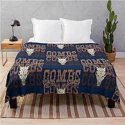 Combs Bullhead Throw Blanket