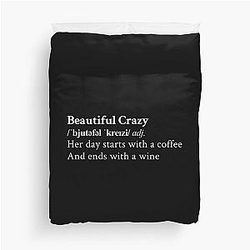 Beautiful Crazy by Luke Combs Duvet Cover
