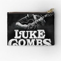Luke Combs tour kegelapan Zipper Pouch