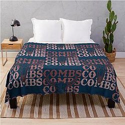 Combs Crazy Bullhead Throw Blanket