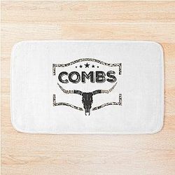 Combs Bullskull Frame Bath Mat