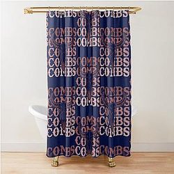 Combs Crazy Bullhead Shower Curtain