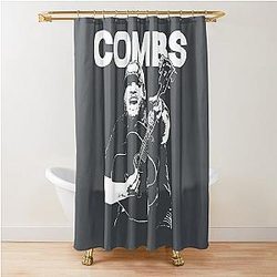  Cowboy Combs Shirt Shower Curtain