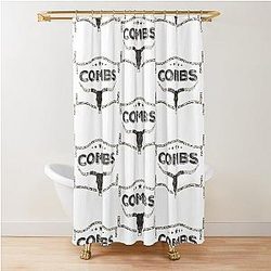  Combs Bullhead Sweater, Country Shower Curtain
