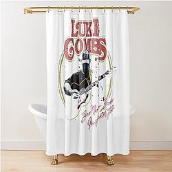 gdfgrs LUKE Shower Curtain