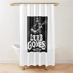 Luke Combs tour kegelapan Shower Curtain