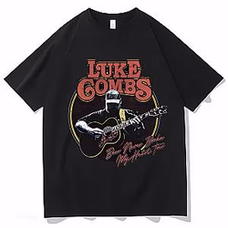 New Singer KL0402 Luke Combs T-Shirts