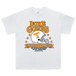 Exclusive Knoxville Tour 2026 White DTNK0405 Luke Combs T-Shirts