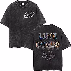 My Kinda Saturday Nights Tour 2026 DtnK0405 Washed Luke Combs T-Shirts