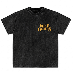 Gettin' Old Basic Logo DTNK1106 Washed Luke Combs T-Shirts