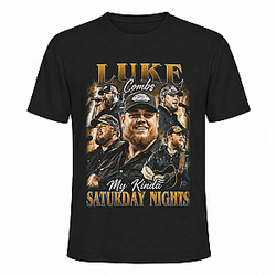 [Exclusive] My Kinda Saturday Nights 226 Luke Combs T-Shirts