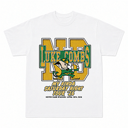 Notre Dame Stadium Fighting Irish Tour LA2207 Luke Combs T-Shirts