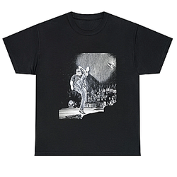 Graphic Print Black & White Art DTNK2708 Luke Combs T-Shirts
