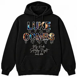 My Kinda Saturday Night Tour 2026 DTNK0110 Luke Combs Hoodies
