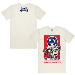 Hot Rod Skeleton Bootleggers DK1410 Luke Combs T-Shirts