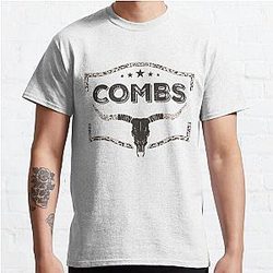 Combs Bullhead Sweater, Country Western sweatshirt, Gift for her Classic T-Shirt