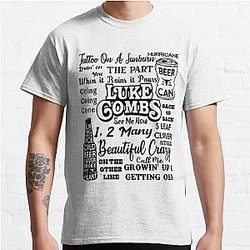 Luke Combs Song Titles Classic T-Shirt