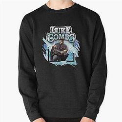 Luke Combs art Pullover Sweatshirt