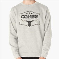  Combs Bullhead Sweater, Country Western sweatshirt, Gift for her Pullover Sweatshirt