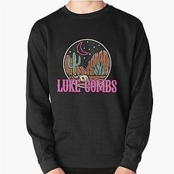 Luke Combs Music Neon Country Pullover Sweatshirt