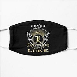Luke Never Underestimate LUKE   Flat Mask