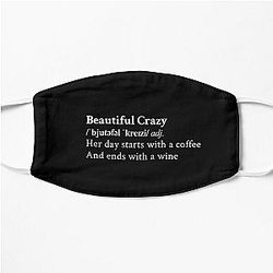 Beautiful Crazy by Luke Combs Flat Mask