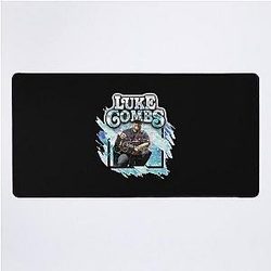 Luke Combs art Desk Mat