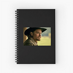 Versatile Actor Luke Grimes Notebook