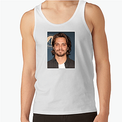 Action Star Luke Grimes Tank Tops