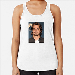 Action Star Luke Grimes Tank Tops
