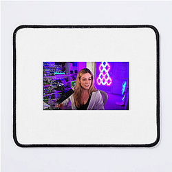 LuluLuvely Cracked Aim Tee Lulu Luvely Mouse Pads