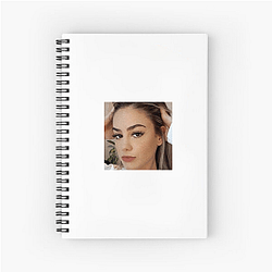 LuluLuvely Positive Vibes Only Graphic Lulu Luvely Notebook